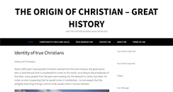 Desktop Screenshot of christian-index.com