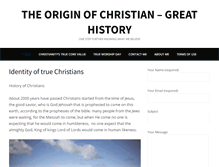 Tablet Screenshot of christian-index.com